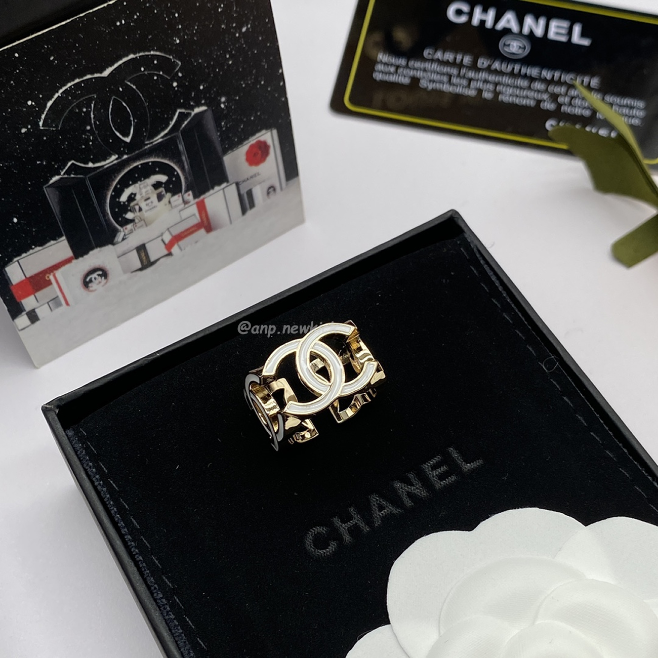 Chanel Cc Gold Ring (1) - www.newkick.org